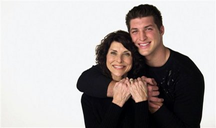 Tim Tebow and His Mom