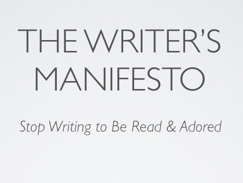 Writer's Manifesto