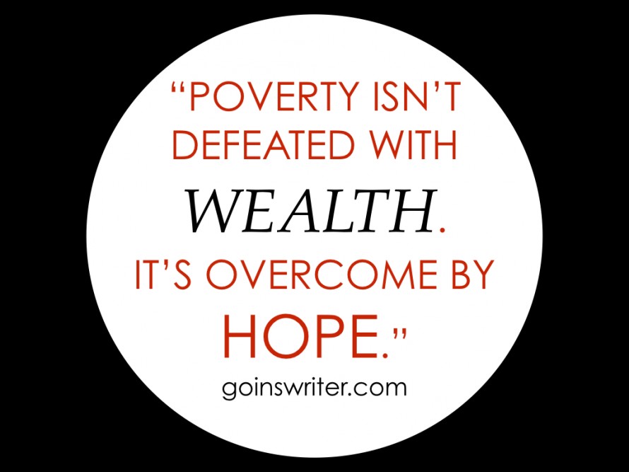 Poverty quote