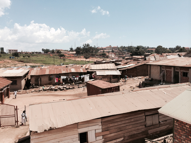 Uganda slum